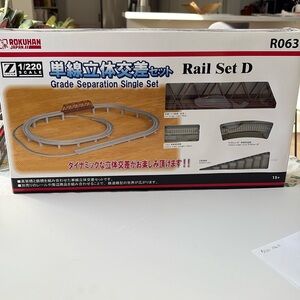 Z SCALE ROKUHAN RAIL SET R063 GRADE SET D.